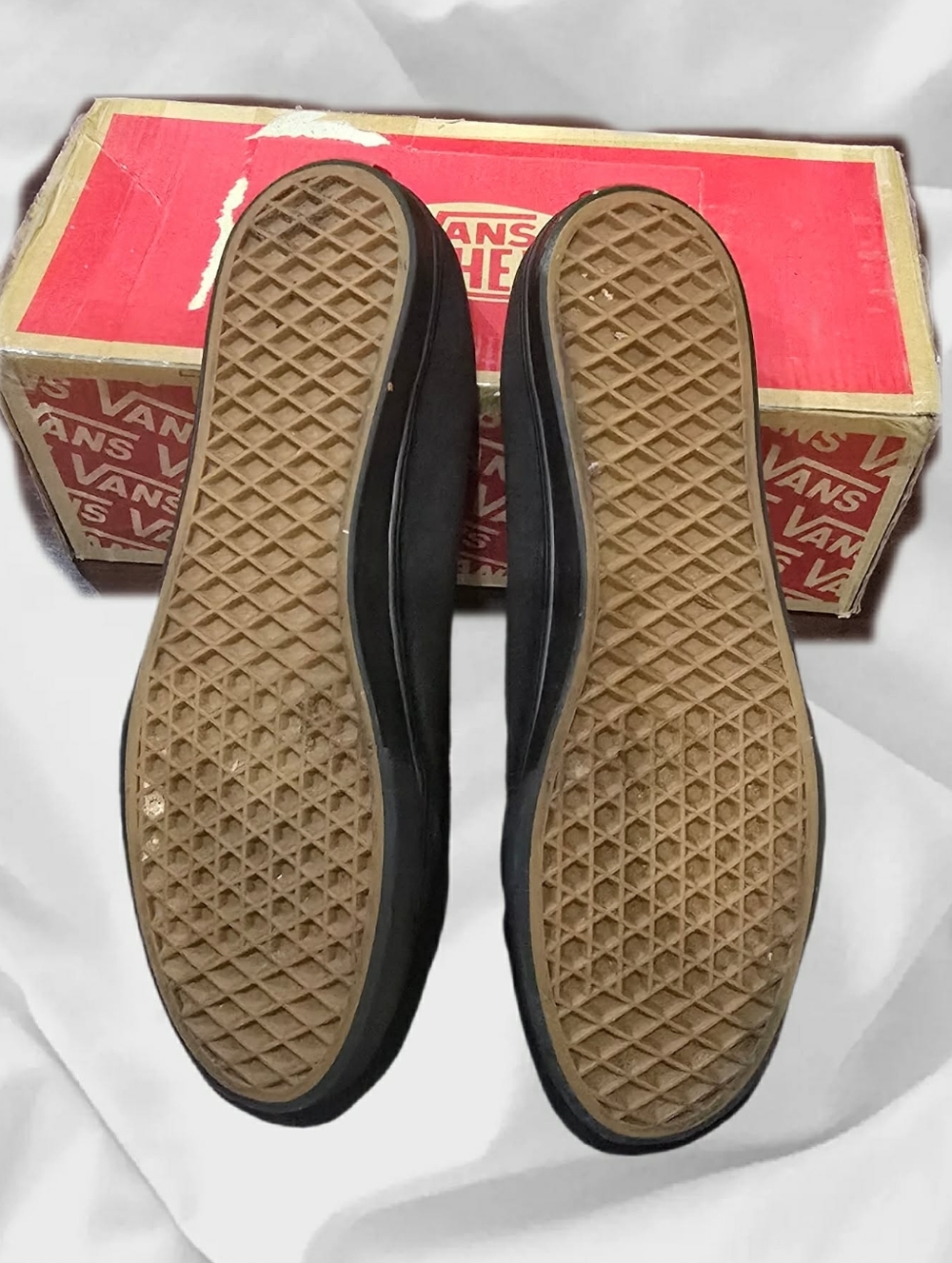 LN! Discontinued & HTF! Vans KVD Ankle-High Canvas Skateboarding Slip-On Shoes - Picture 6 of 7